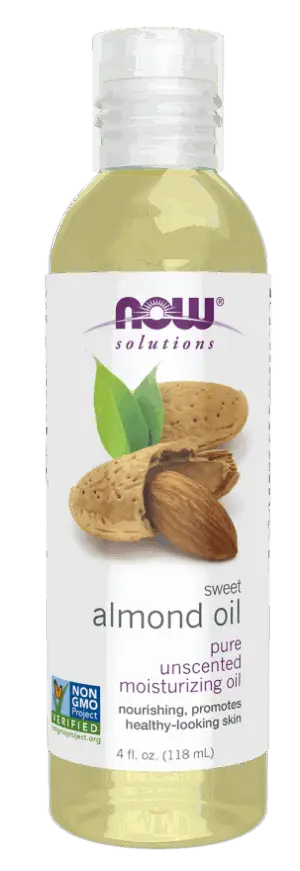 almond oil front
