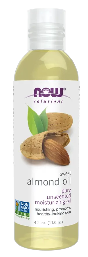 almond oil front