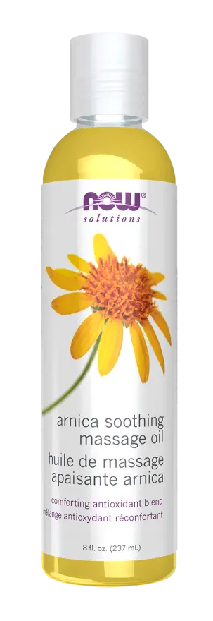 arnica soothing massage oil front