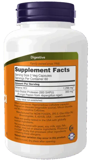 betaine hcl back