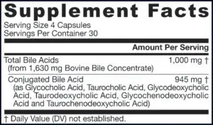 bile acid factors back