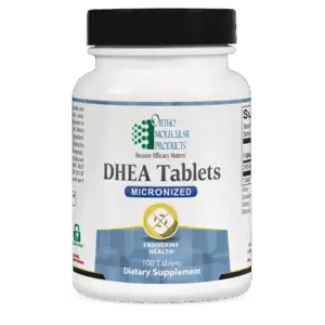 dhea tablets front