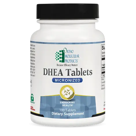 dhea tablets front
