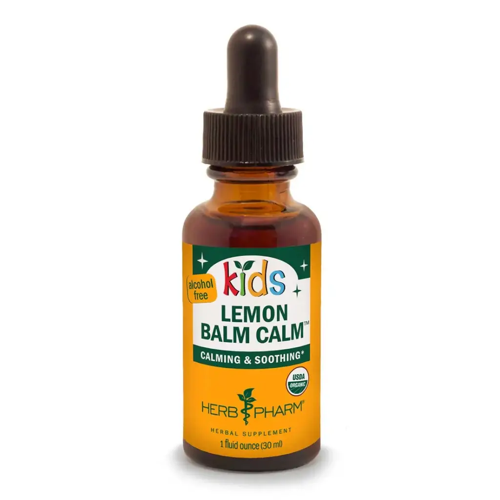 kids lemon balm calm front