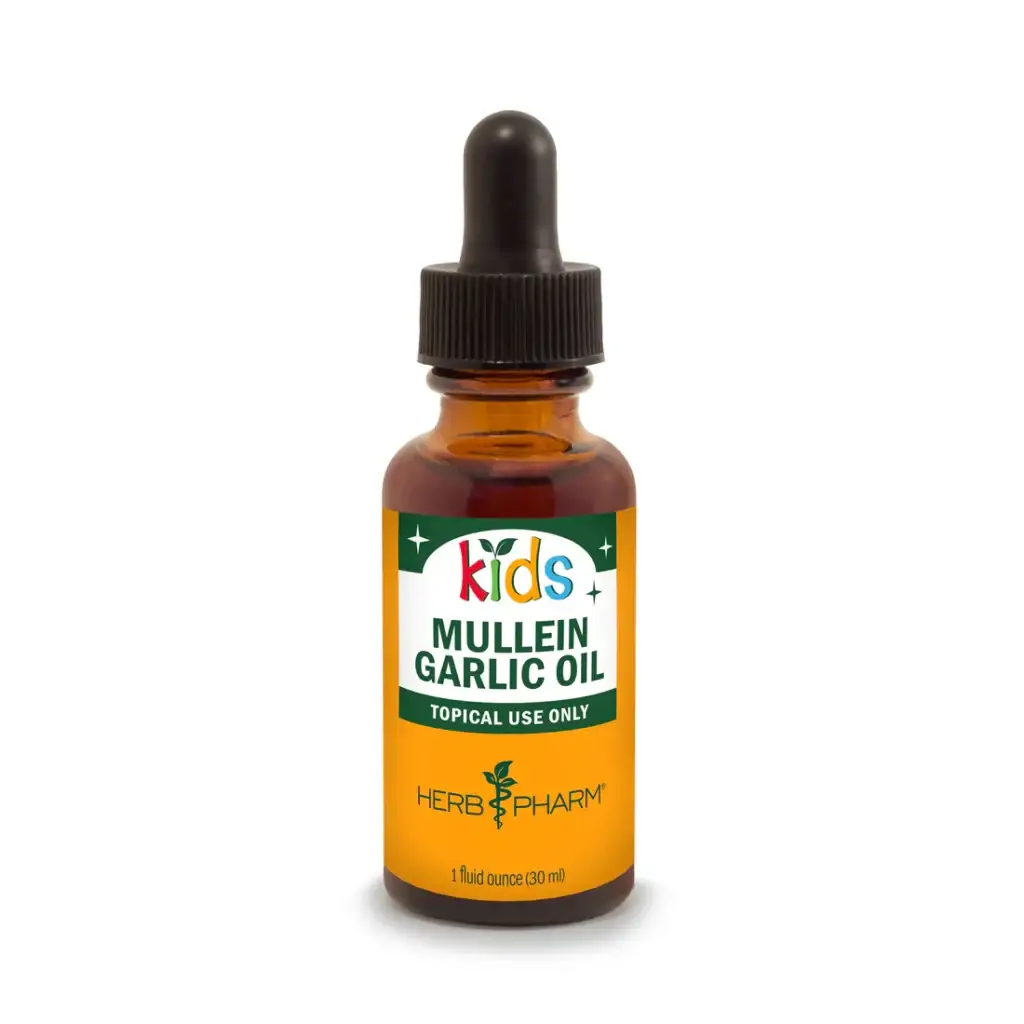 kids mullien garlic oil front