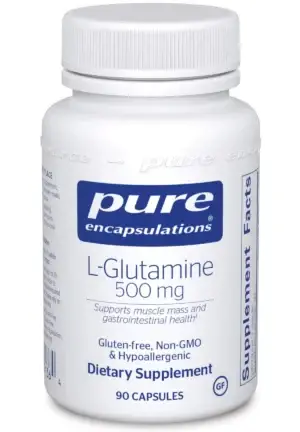 l-glutamine front