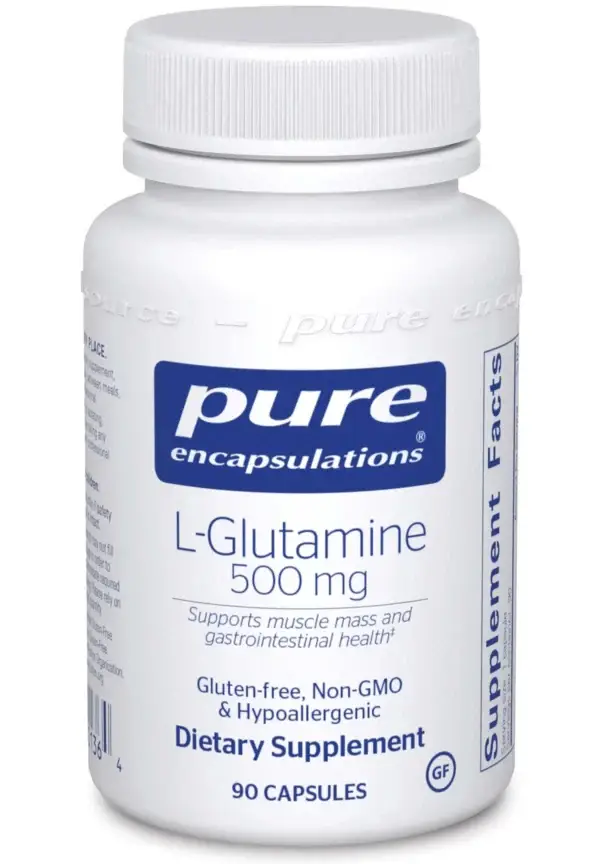 l-glutamine front