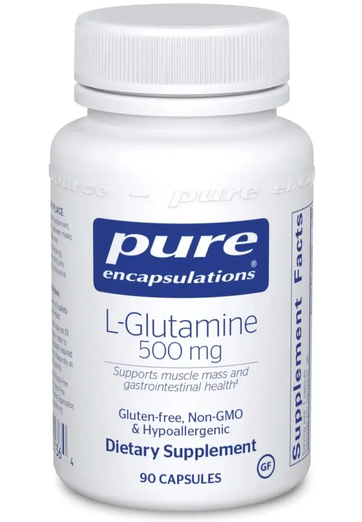 l-glutamine front