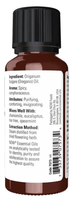 oregano essential oil back