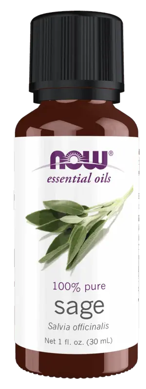 sage essential oil back