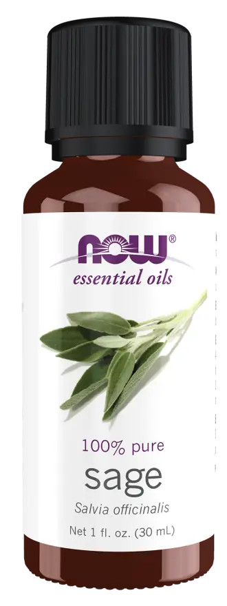 sage essential oil front