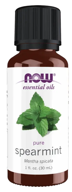 spearmint essential oil front