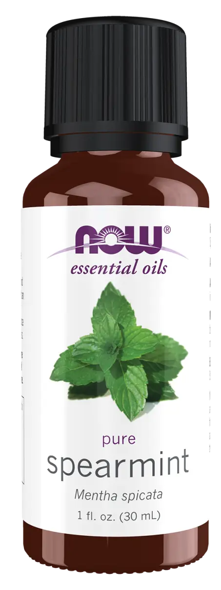 spearmint essential oil front