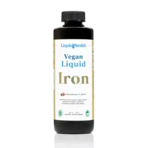 vegan liquid iron front