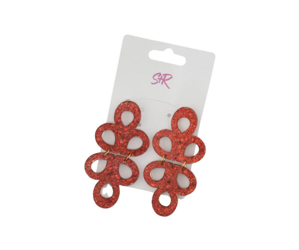 Large Red Dangles