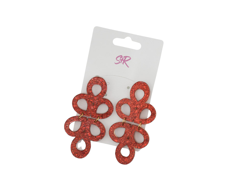 Large Red Dangles