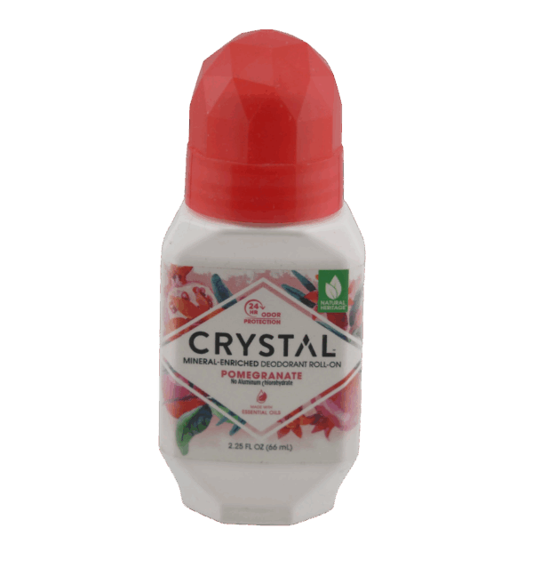 Crystal Pomegranate Deodorant Front