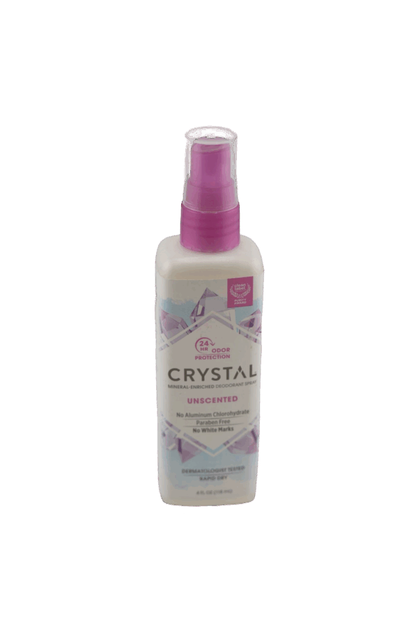 Crystal Unscented Deodorant Front