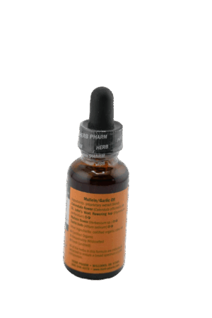 Herb Pharm Kids Mullein Garlic Oil Back