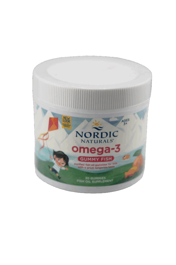 Nordic Natural Omega-3 Gummy Fish Front
